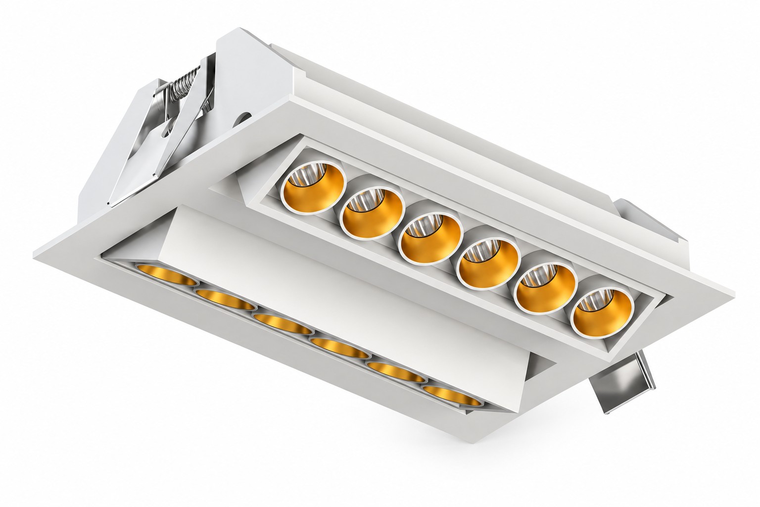 Double-Row Adjustable Recessed LED Spotlight 20W / 40W | KONS GSD-S Series