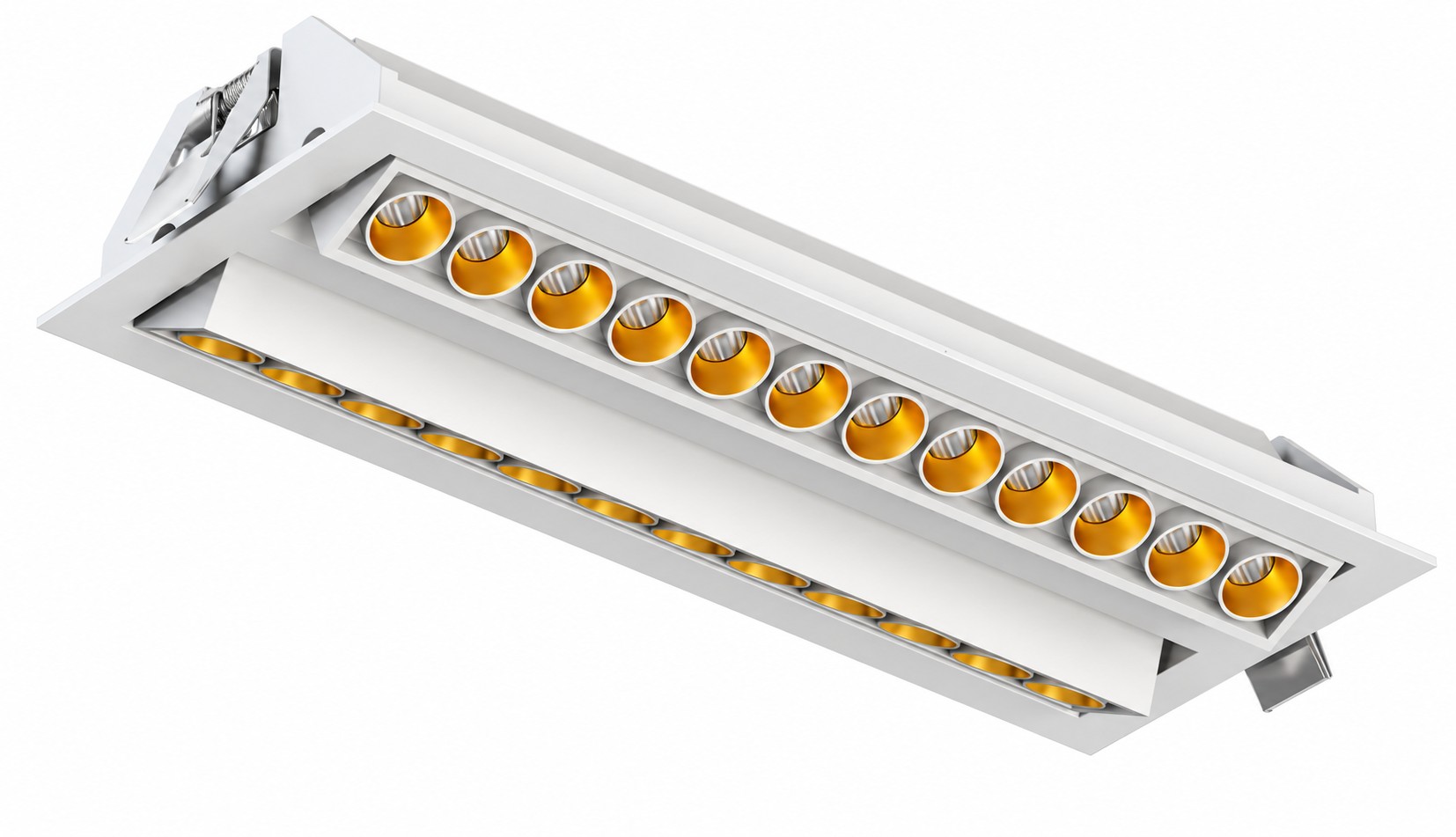 Double-Row Adjustable Recessed LED Spotlight 20W / 40W | KONS GSD-S Series