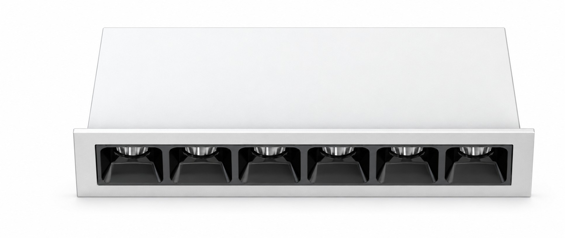 Recessed Linear LED Spotlight 6–20W, 3/6/12 Heads | KONS XTD-S Series
