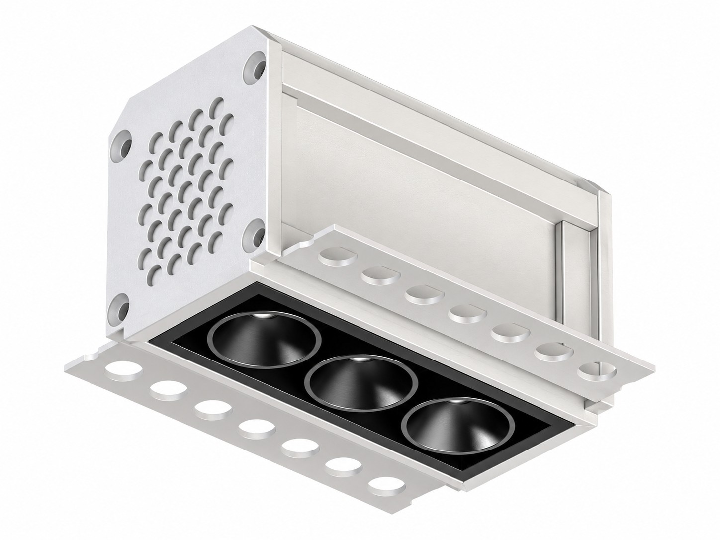 Trimless Recessed LED Linear Spotlight – 3/6/12 Heads