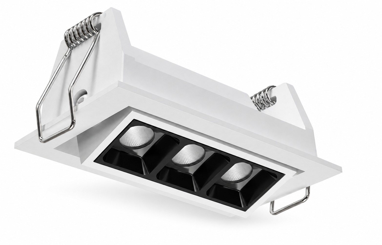 Adjustable Recessed Linear LED Spotlight 6–20W, 3/6/12 Heads | KONS GSD-S Series