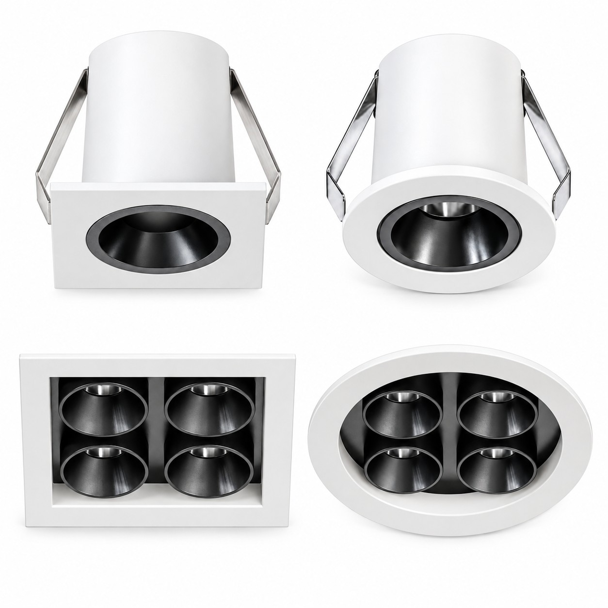 Mini Recessed LED Spotlights 2W & 8W for Commercial Projects | KONS XTD Series
