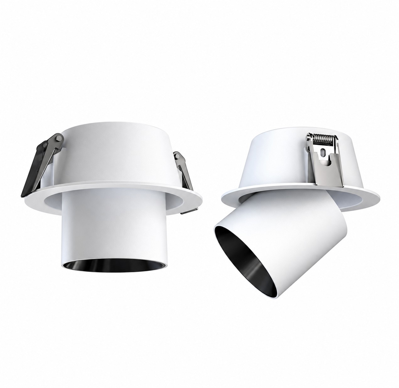 Retractable Adjustable Recessed LED Spotlight | KONS
