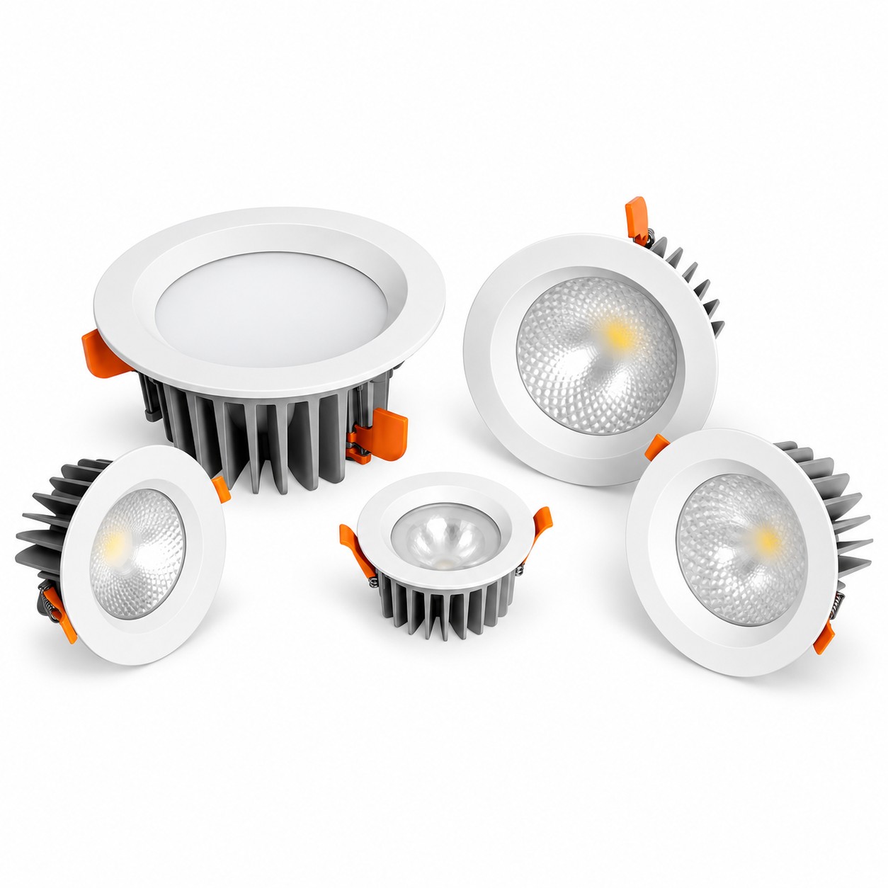 Recessed LED Downlight 10–60W for Commercial Projects | KS-TD053 Series
