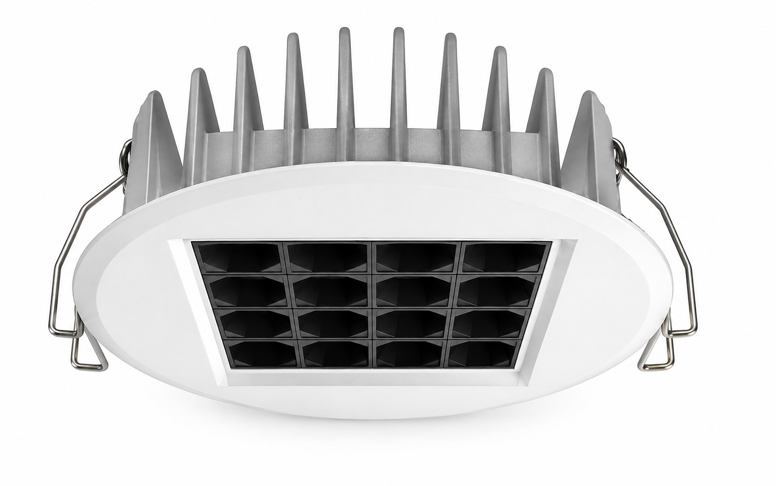 Recessed LED Grille Downlight 5–18W for Commercial Projects | KS-TD067 Series