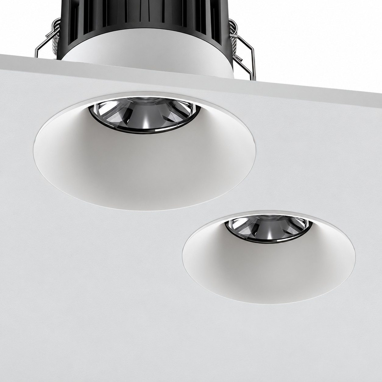 Curved Recessed LED Downlight 3–12W for Commercial Projects | KS-TD072 Series