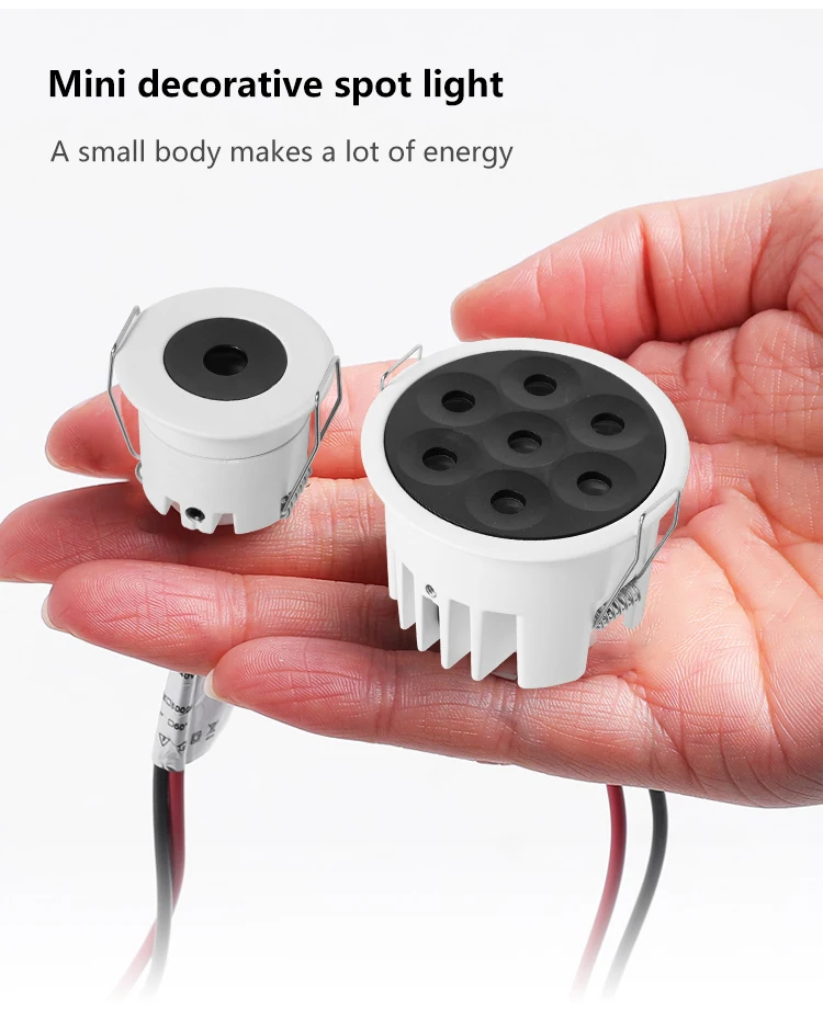 Manufacturer Anti-glare Small Size Recessed Decoration CCT Tri Color Spot Light SMD 3 5 8 15 Watt LED Dimmable Mini Downlight