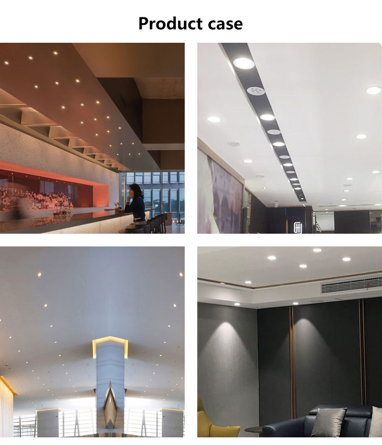 product-750-874 ALLWAY High Efficiency Luminous Efficiency Sports Stadiums 6watt 12watt Led Recessed Spot Light