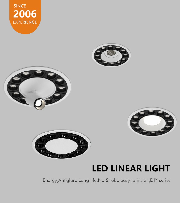24 Leds 30W Indoor Circular Linear Light XTDR1_01