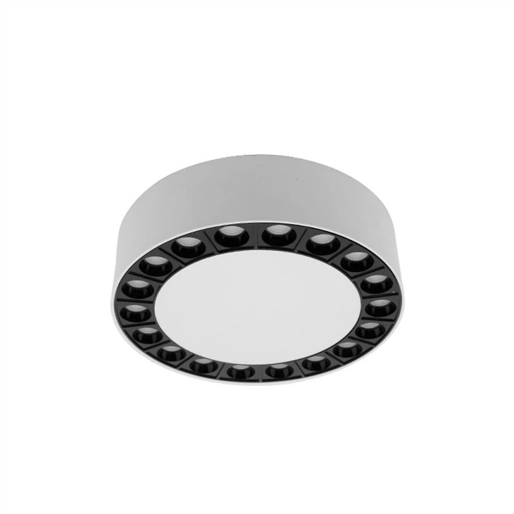 Surface Mounted Black White Lighting System Led Linear Downlight