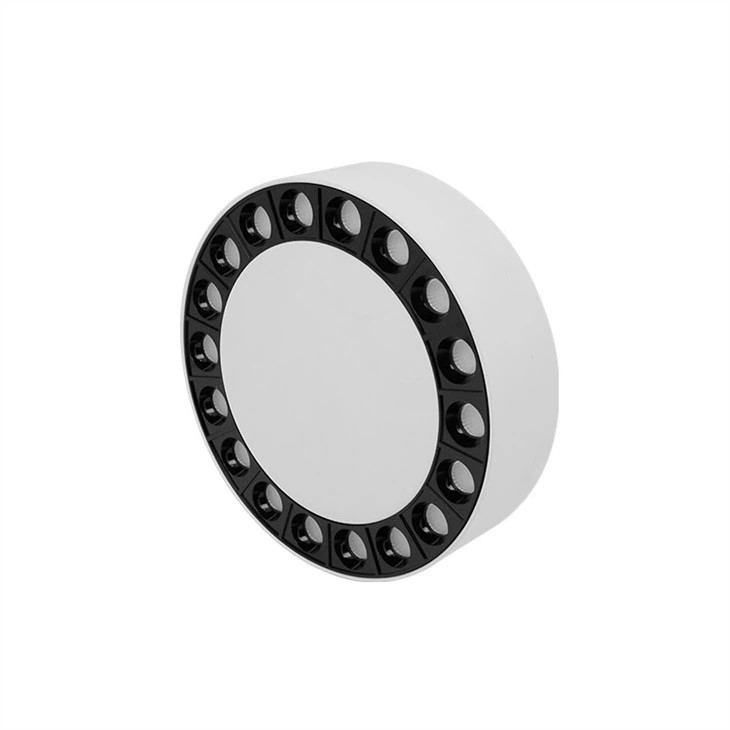 Surface Mounted Black White Lighting System Led Linear Downlight