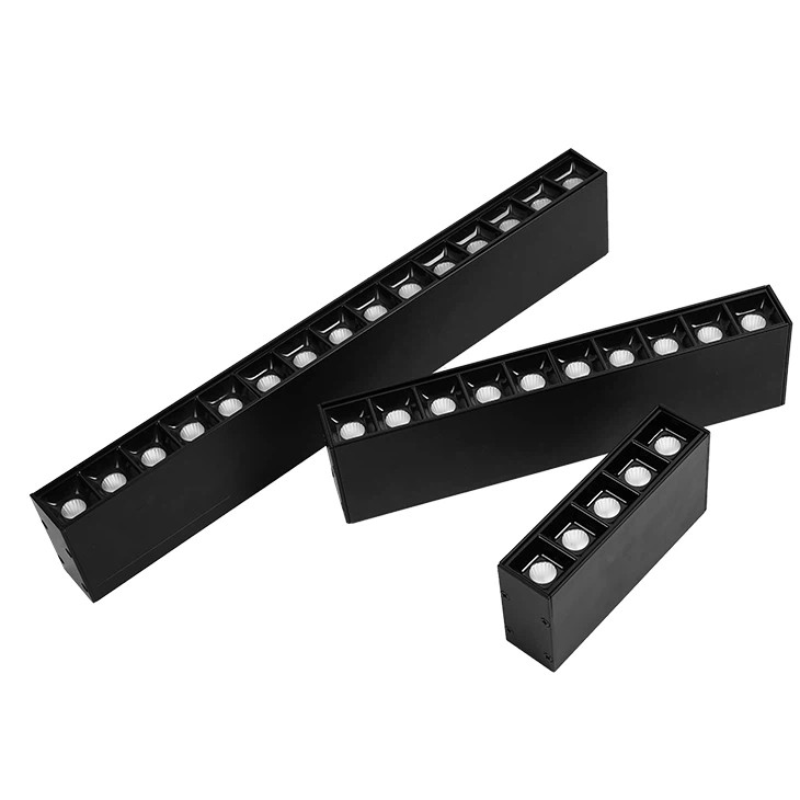 Black Indoor Led Linear Downlight 2