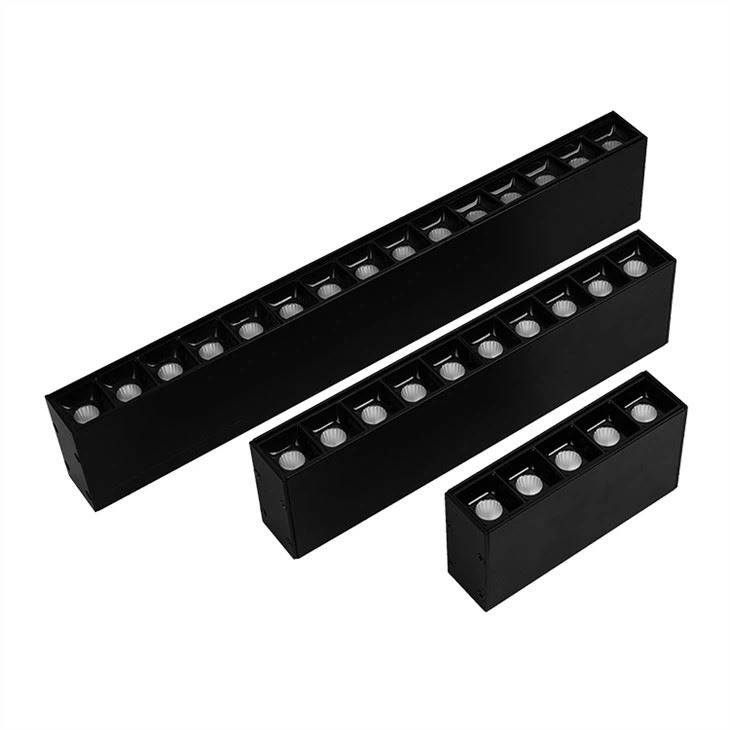 Black Indoor Led Linear Downlight