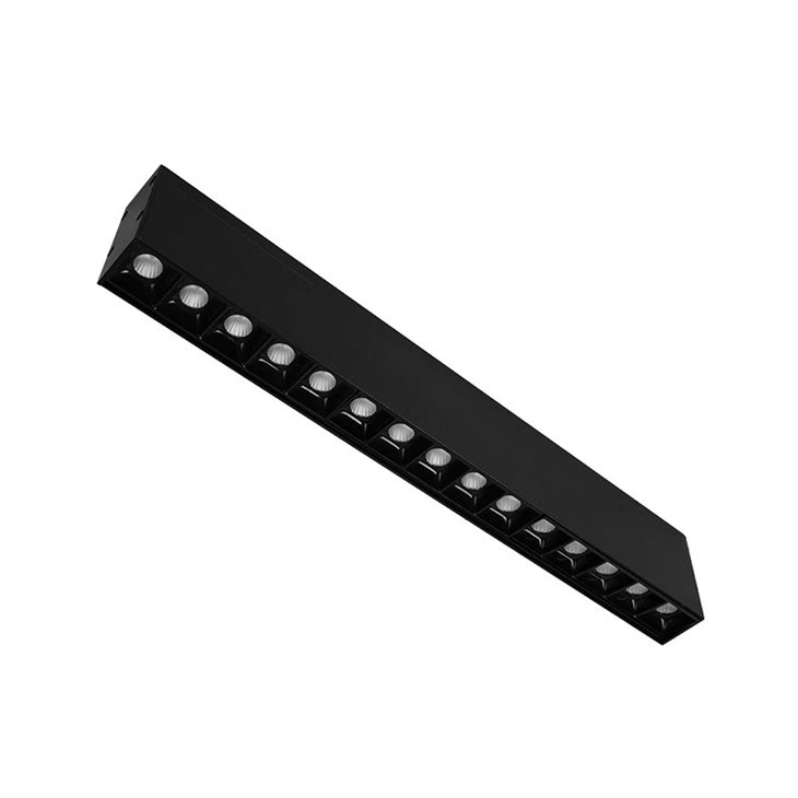 Black Indoor Led Linear Downlight