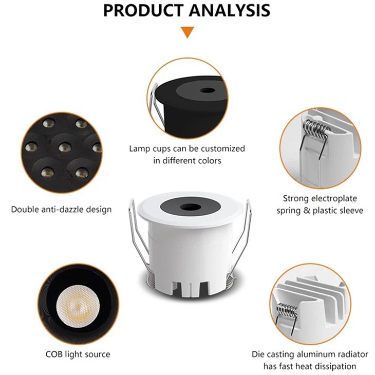 LED Dimmable Mini Downlight
