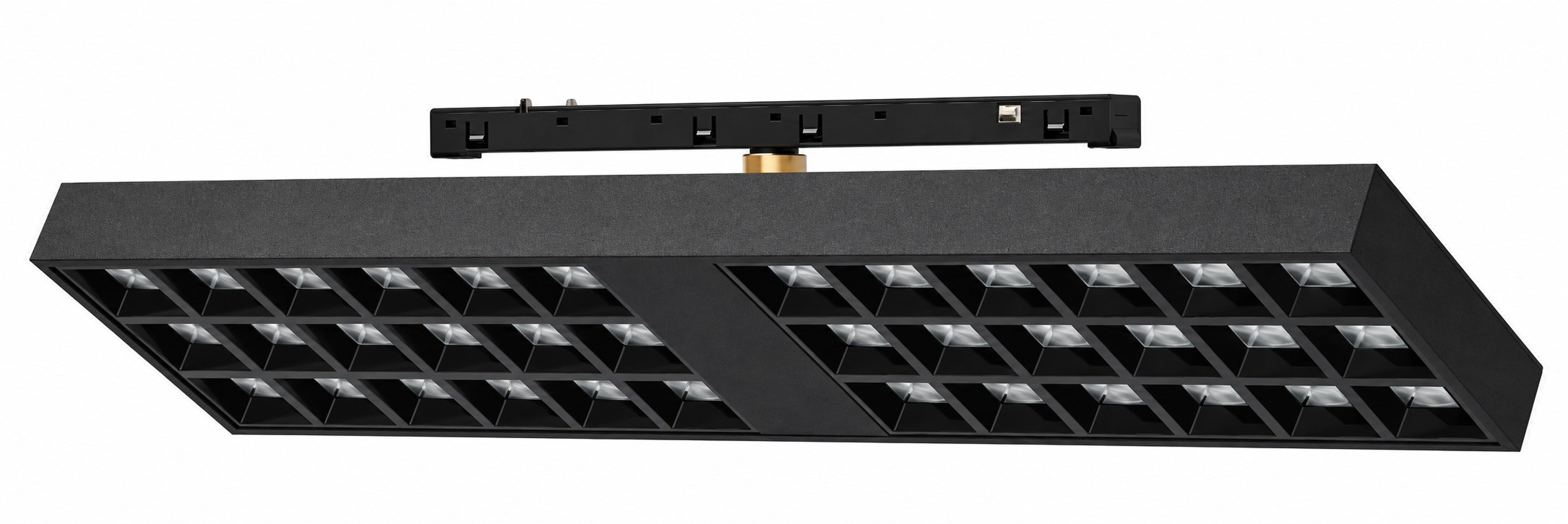 KONS Adjustable Double Grille Magnetic Track Light | 18W | DC48V
