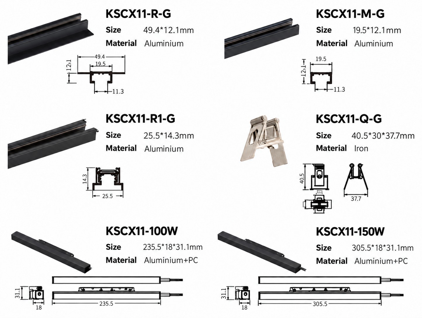 Magnetic Track Rail Installation Options