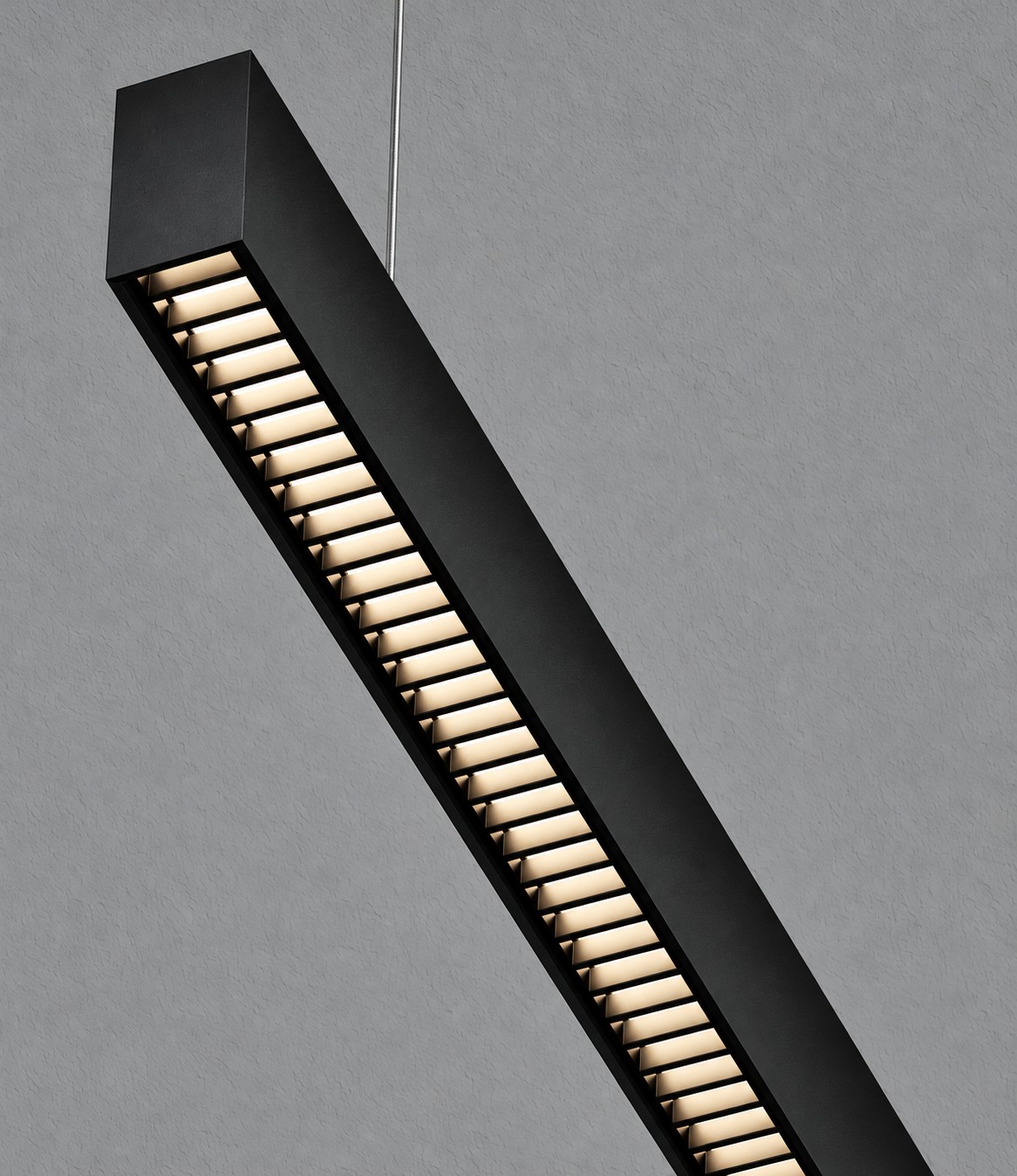 KSKD931-B Louver LED Linear Pendant Light for Wholesale & Projects
