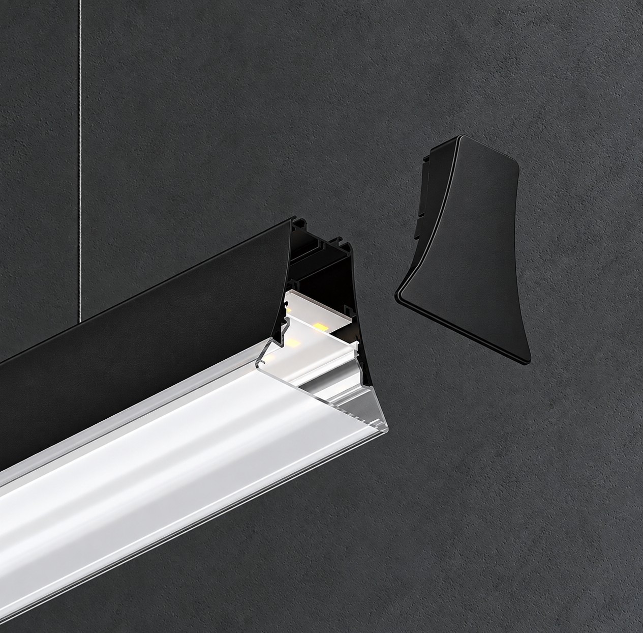 KSKD935-L Up and Down LED Linear Pendant Light
